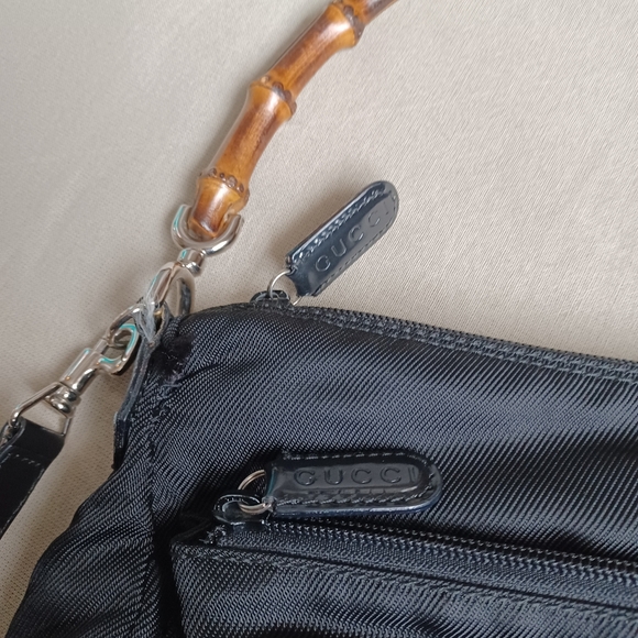 Gucci Black Bamboo Bag - Picture 6 of 12